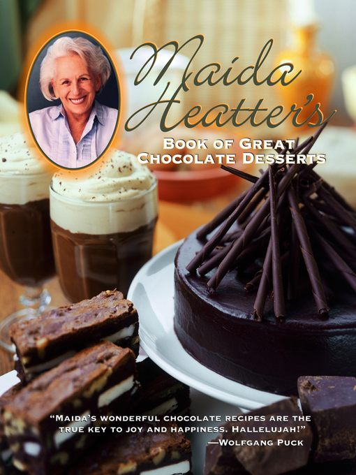 Title details for Maida Heatter's Book of Great Chocolate Desserts by Maida Heatter - Available